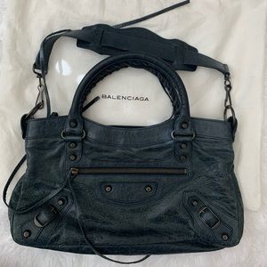 Balenciaga Metallic Edge City Bag